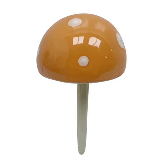 Large Round Orange Decorative Mushroom by Ashland&#xAE;